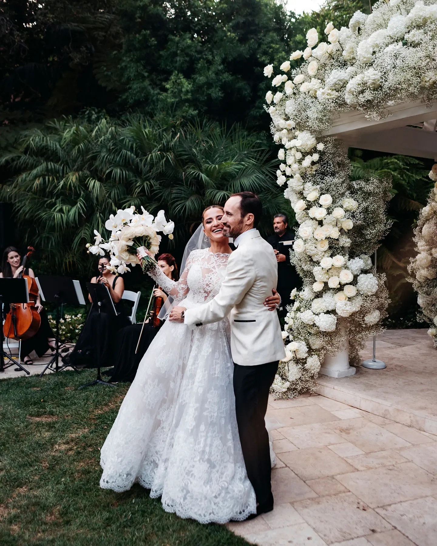 Designer Hochzeitskleider A LInie Spitze | Brautkleider mit Spitze