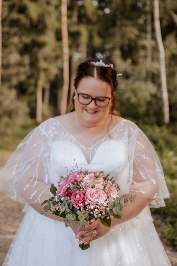 Vintage Hochzeitskleider A Linie Mit Glitzer Brautkleider Große Größe-babyonlinedressde