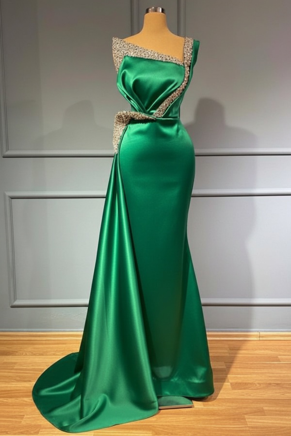 Blaues Abendkleid Lang Günstig | Abiballkleider mit Glitzer