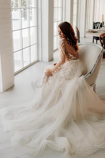 Schicke Hochzeitskleider Meerjungfrau Stil | Brautkleider mit Spitze