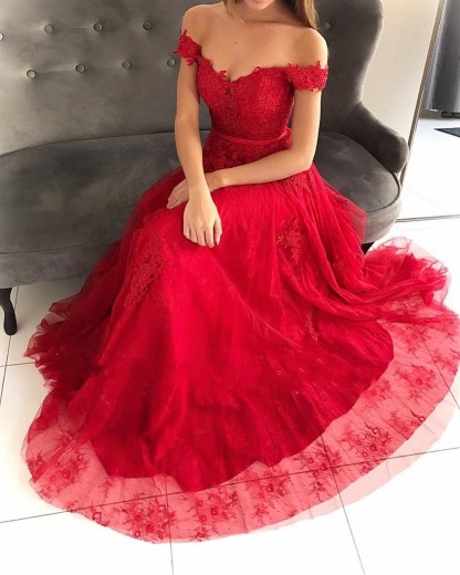 Rote Abendkleider Lang Günstig | Elegante Abendmoden Mit Spitze