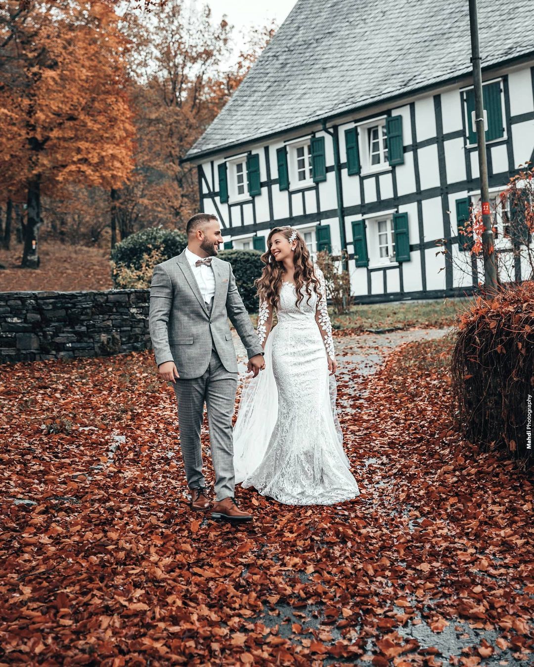 Hochzeitskleid Langarm | Brautkleider Spitze Günstig