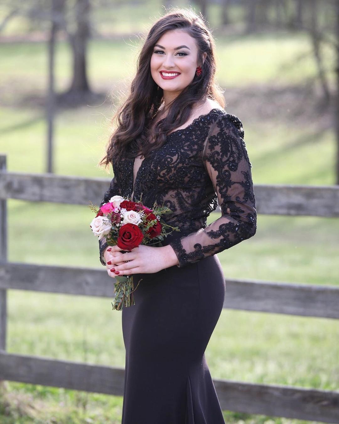 Abendkleid Schwarz Lang | Abendkleider mit Ärmel