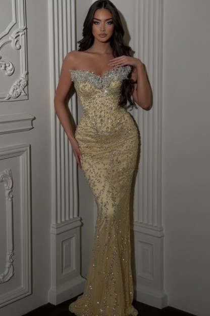 Extravagante Ballkleider Lang Glitzer Abendkleider Abiballkleider Online