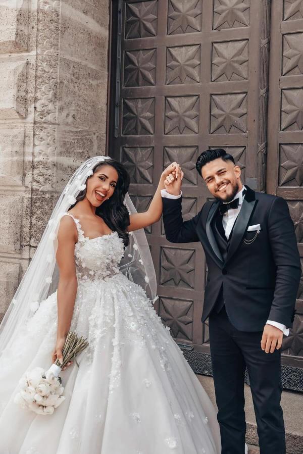 Designer Hochzeitskleider Prinzessin | Brautkleider Mit Spitze