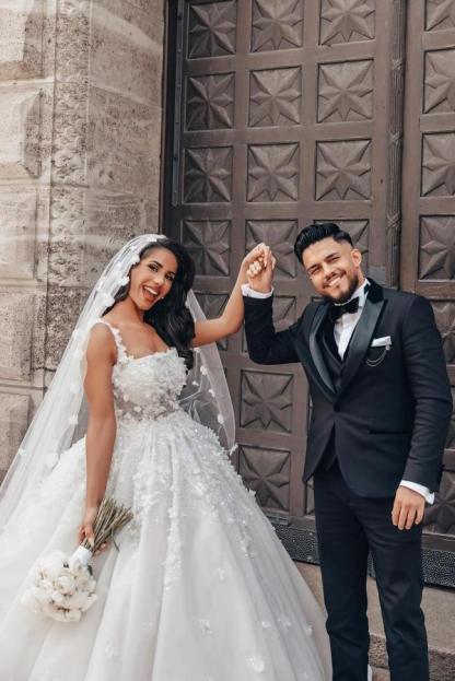 Designer Hochzeitskleider Prinzessin | Brautkleider Mit Spitze