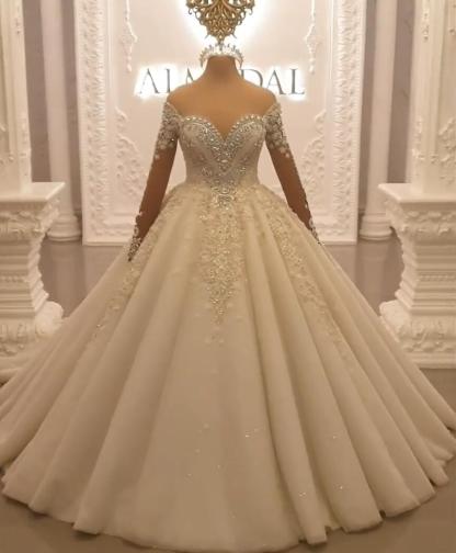 Luxury Prinzessin Hochzeitskleider Mit Spitze Brautkleider Günstig Online