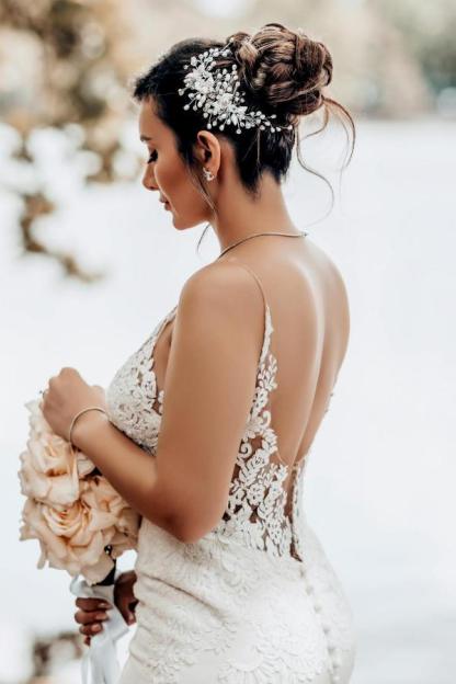 Modern Brautkleider Meerjungfrau | Hochzeitskleider mit Spitze