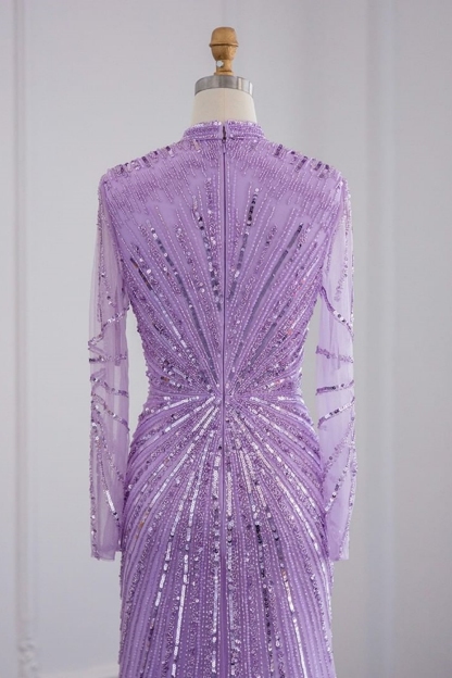 Gold Abendkleider Lang Glitzer | Abendmoden Abiballkleider mit Glitzer-babyonlinedressde