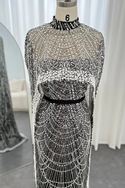 Elegante Abiballkleider Lang Glitzer | Abendkleider Mit Jacket