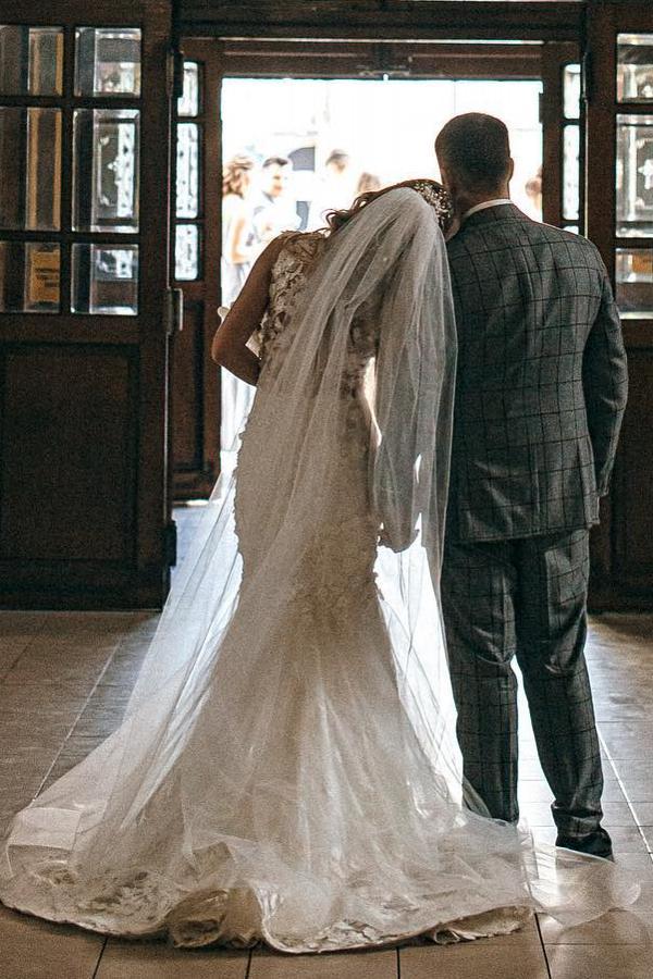 Modern Brautkleider Meerjungfrau Spitze | Hochzeitskleider Cream Online
