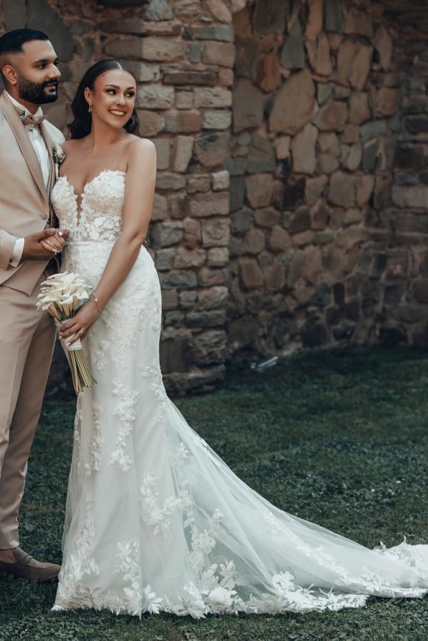 Designer Brautkleider Meerjungfrau Stil | Spitze Hochzeitskleider Online-babyonlinedressde
