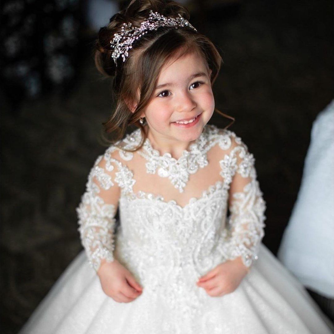 Hochzeitskleider für Kinder | Blumenmädchen Kleid