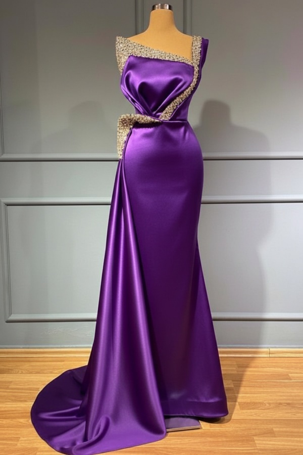 Blaues Abendkleid Lang Günstig | Abiballkleider mit Glitzer