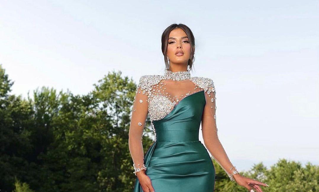 Spielen mit dem Ärmel: Die unerwartete Stilikone am langen Abendkleid-babyonlinedressde