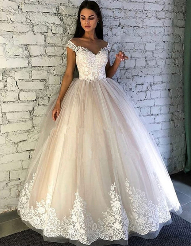 Designer Brautkleider Prinzessin | Hochzeitskleider mit Spitze Online-babyonlinedressde