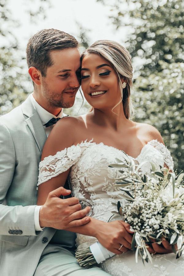 Elegante Brautkleider Meerjungfrau Spitze | Hochzeitskleider Onlin Kaufen-babyonlinedressde