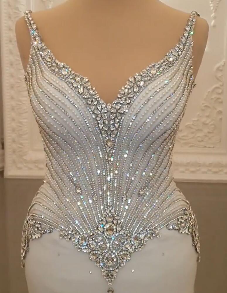 Fashion Brautkleider mit Glitzer | Hochzeitkleider Meerjungfrau Online
