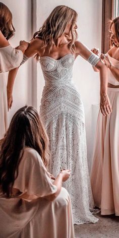 Designer Brautkleider Meerjungfrau | Spitze Hochzeitskleid Günstig Online