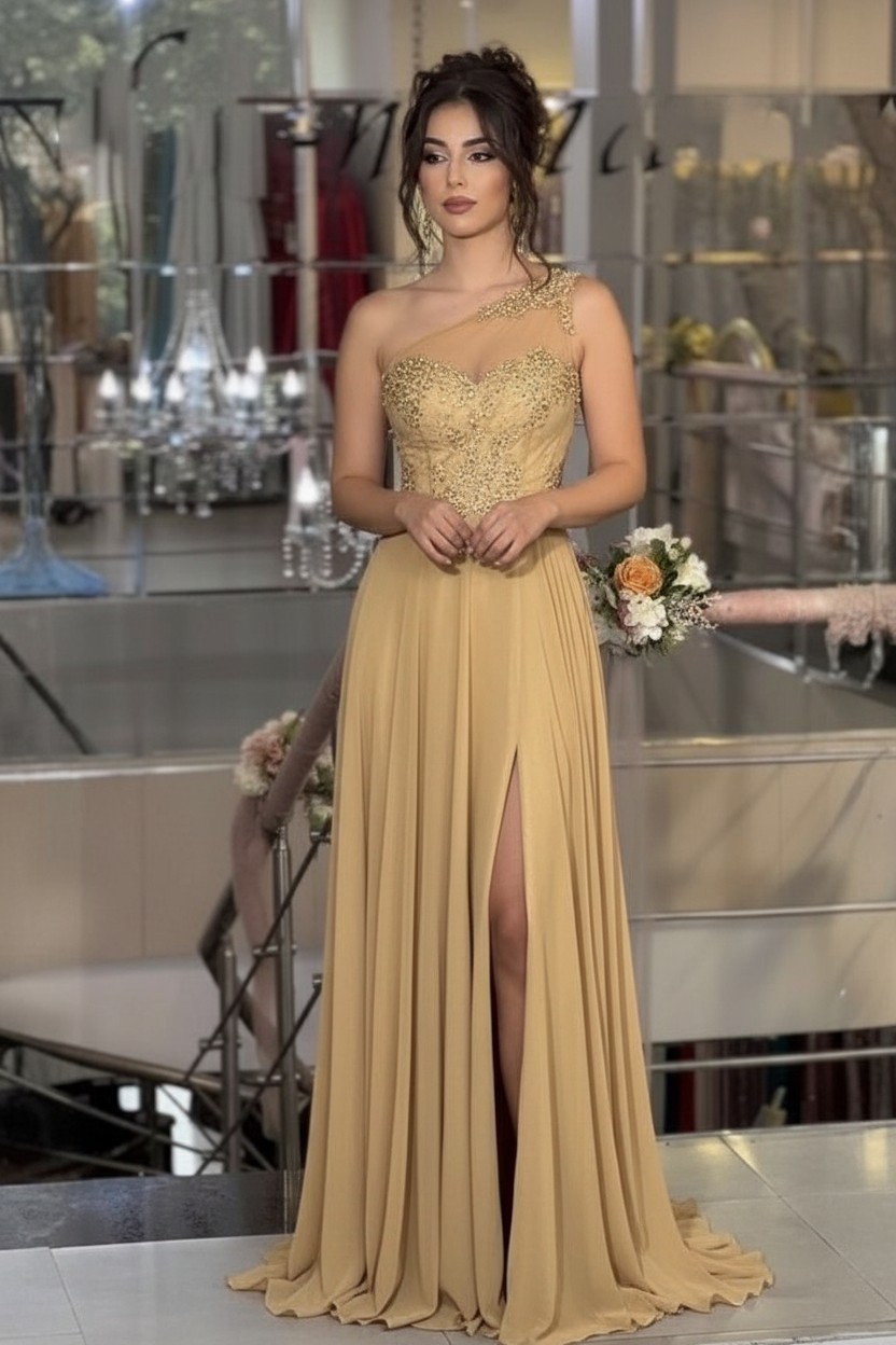 Designer Abendkleider Lang Himmel Blau Ballkleider Günstig Online