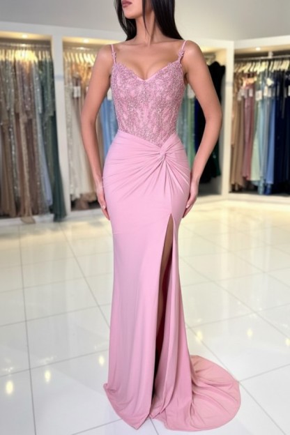 Wunderschöne Abendkleider Weinrot | Abiballkleider Lang Glitzer