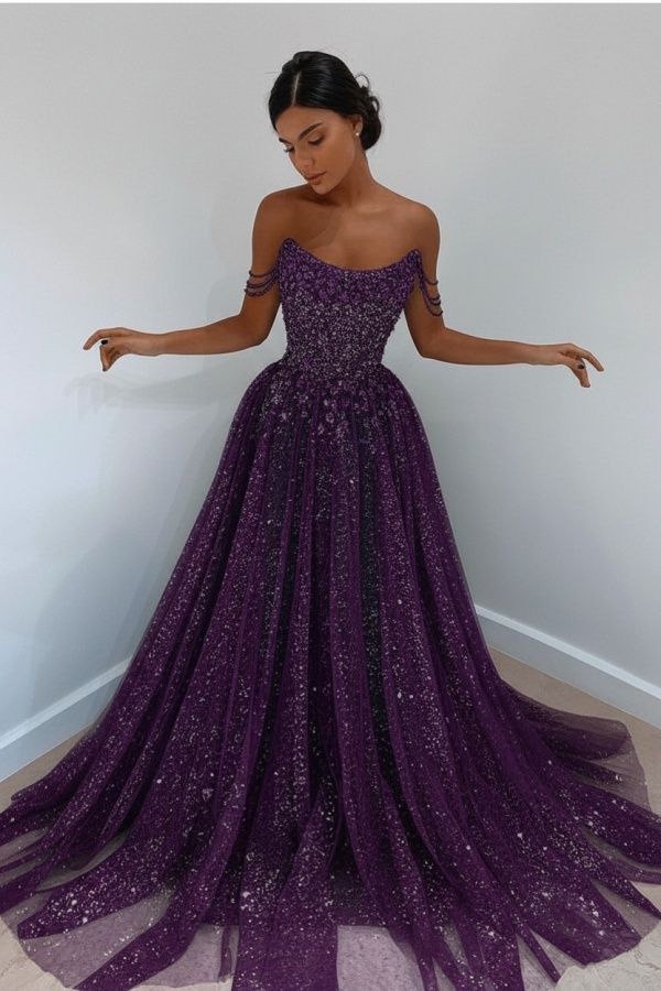 Elegantes Abendkleid Hellerblau | Abendkleider Lang Günstig