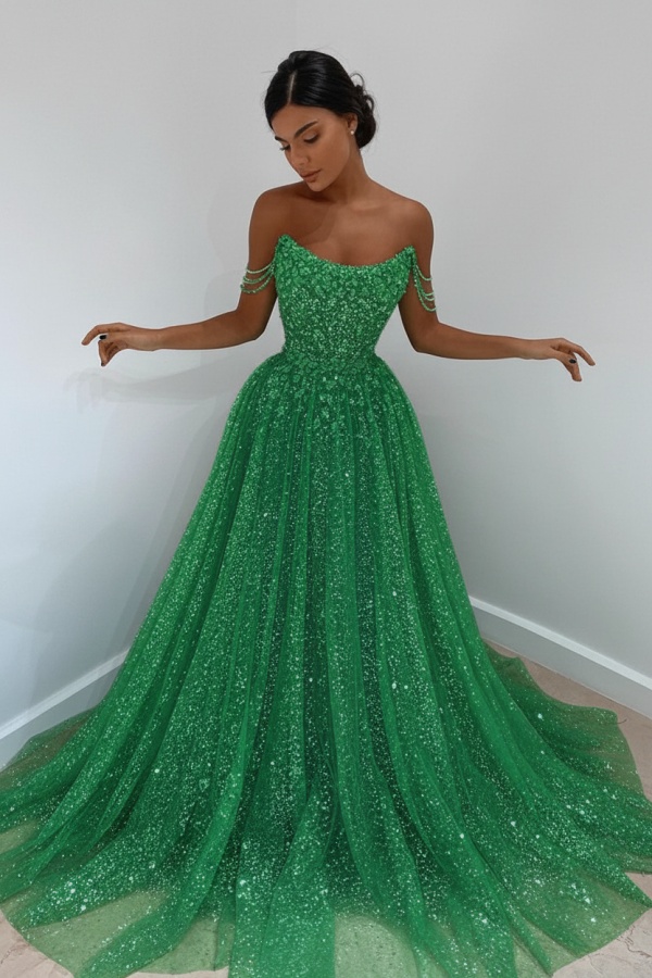 Elegantes Abendkleid Hellerblau | Abendkleider Lang Günstig