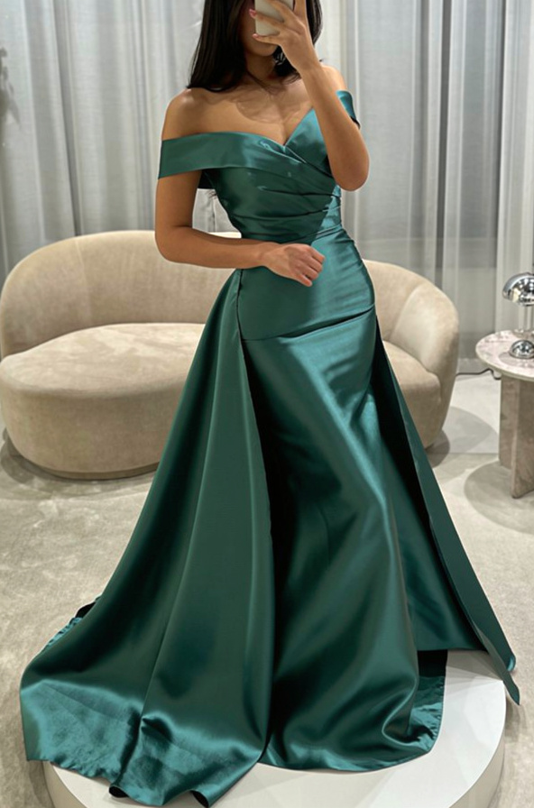 Schlichte Abendkleider Lang Günstig Ballkleider Abendmoden Seladongrün