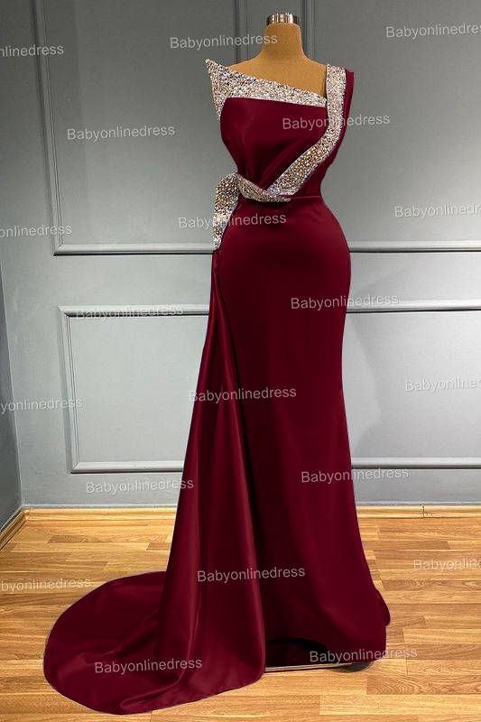 Blue Evening Dress Long Cheap | Prom Dresses with Glitter