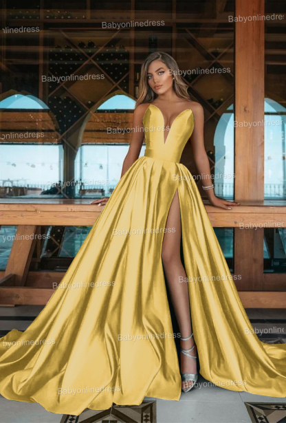 Elegante Abendkleid Grün | Abendkleider Lang Günstig Online