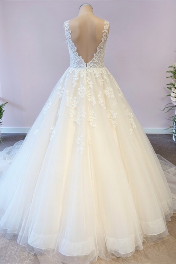 Elegante Hochzeitskledier A Linie | Brautmoden mit Spitze