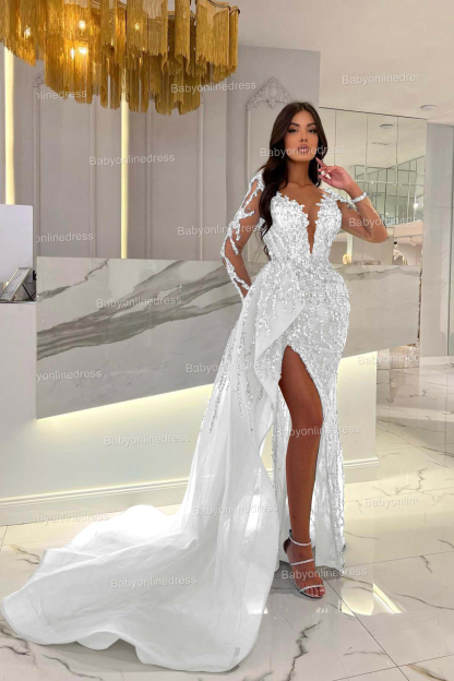 Blaue Abiballkleider Lang Glitzer | Abendkleider Günstig