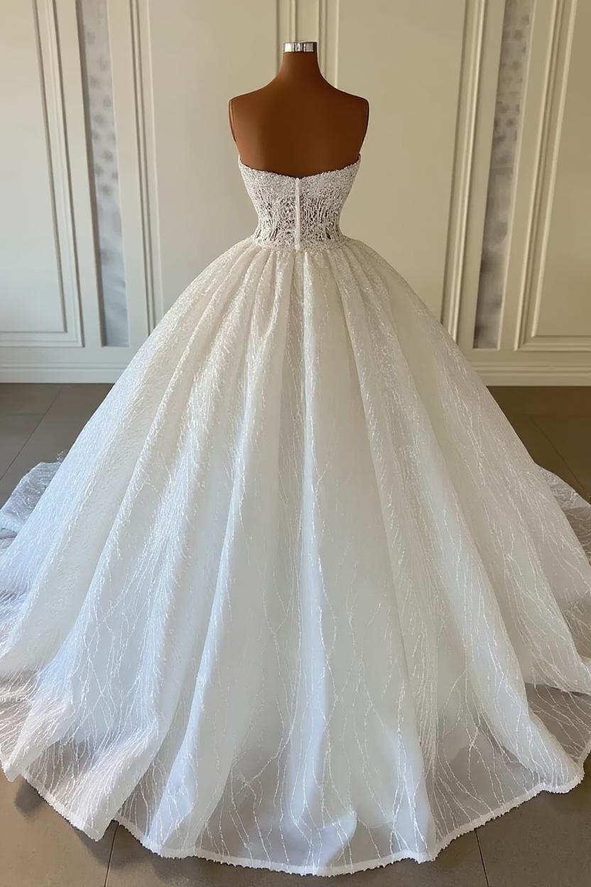 Luxus Hochzeitskleider Prinzessin | Brautkleider Mit Spitze-babyonlinedressde