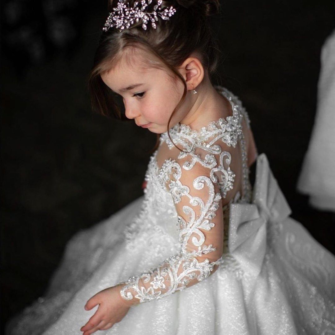 Hochzeitskleider für Kinder | Blumenmädchen Kleid