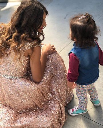 Elegante Abendkleid Lang Rosa | Abendkleider Mit Glitzer