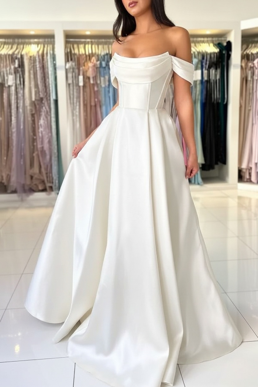 Simple Evening Dresses Long Cheap | Prom Dresses King Blue