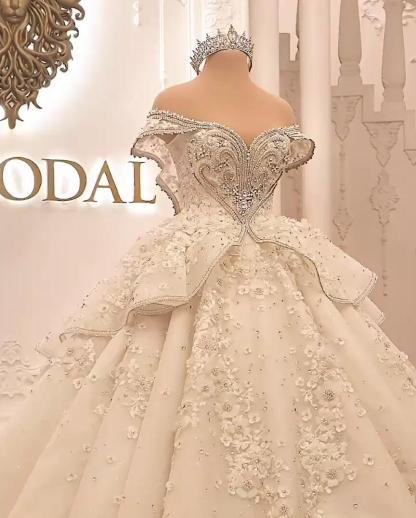 Extravagante Brautkleider | Prinzessinnen Brautkleider Mit Spitze-babyonlinedressde