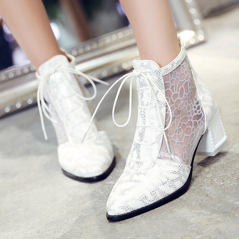 Günstige Brautschuhe Ivory | Brautschuhe Flach Spitze-babyonlinedressde