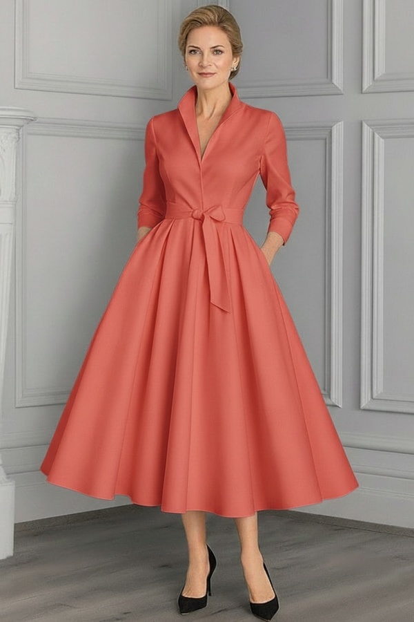Festliche Hochzeitspartykleider Weiß Brautmutterkleider Kurz Mit Ärmel