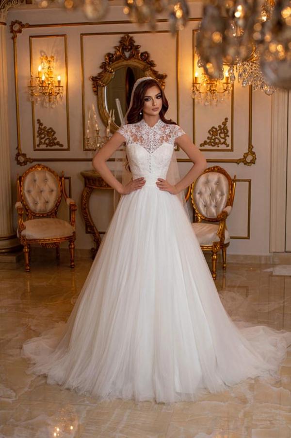 Modern Hochzeitskleider A Linie | Brautkleider mit Spitze