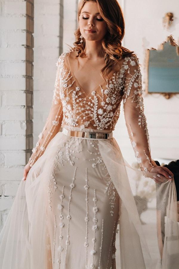 Schicke Hochzeitskleider Meerjungfrau Stil | Brautkleider mit Spitze