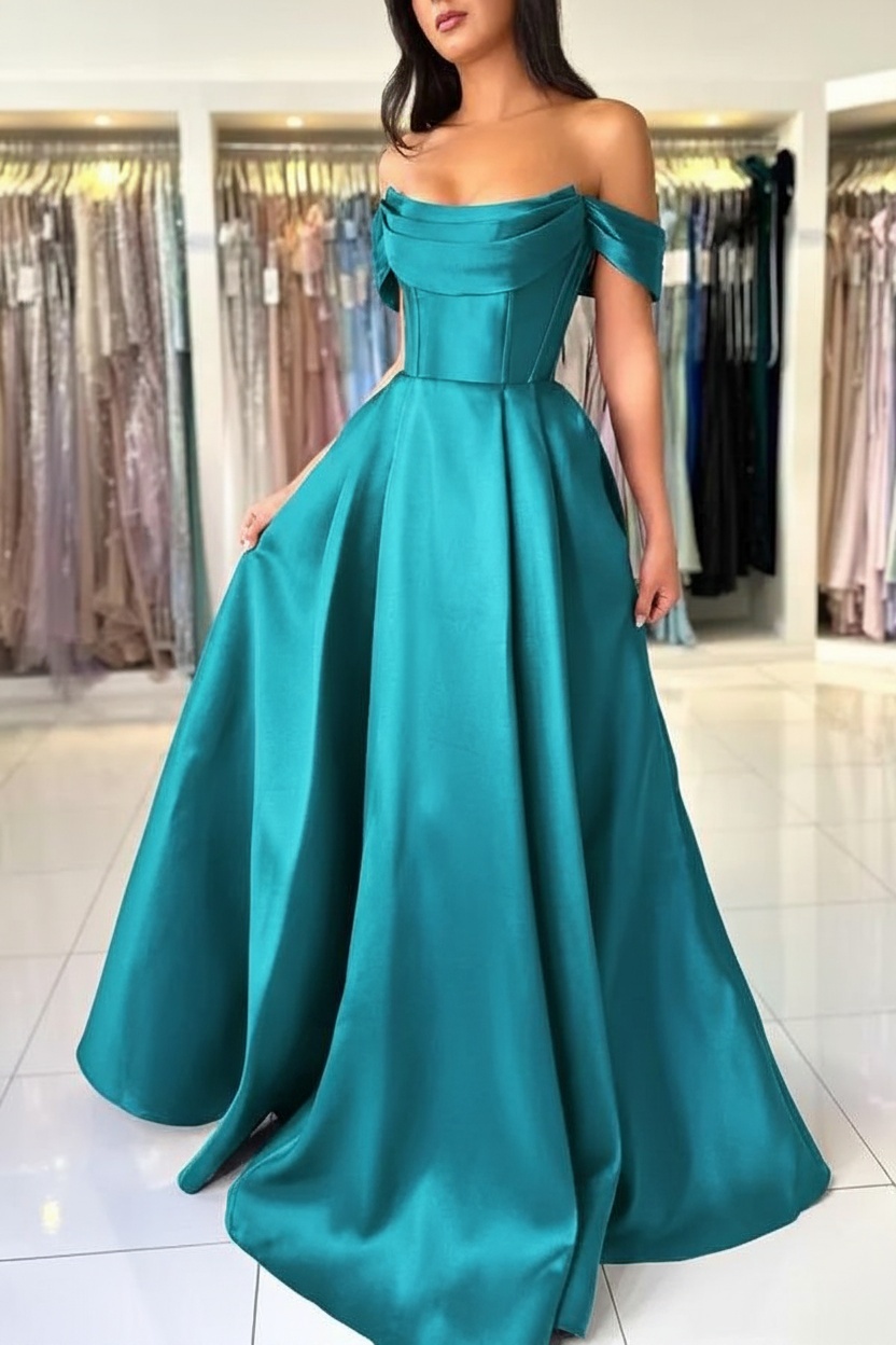 Simple Evening Dresses Long Cheap | Prom Dresses King Blue