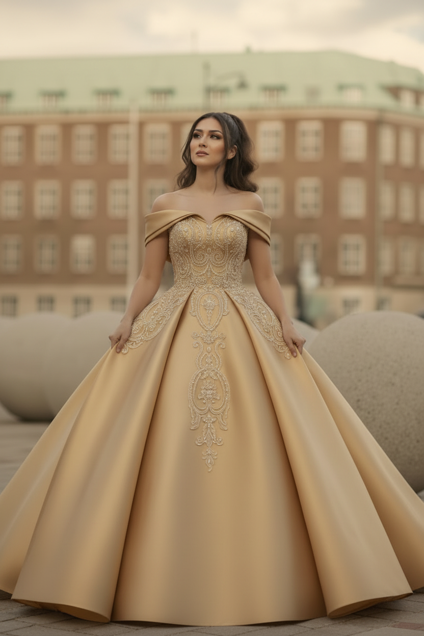 Designer Brautkleider Weinrot | Hochzeitskleider mit Spitze