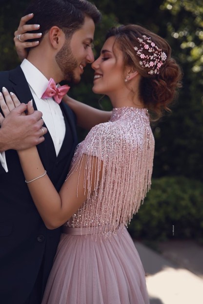 Luxus Abendkleider Lang Rosa | Etuikleider Abiballkleider Online Kaufen