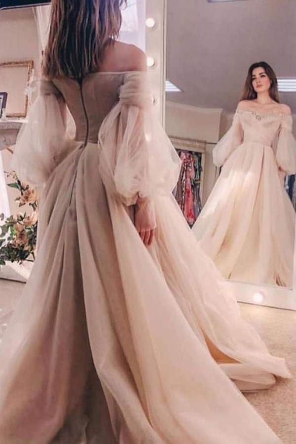 Beautiful Wedding Dress A-Line | Wedding Dresses with Sleeves-babyonlinedressde