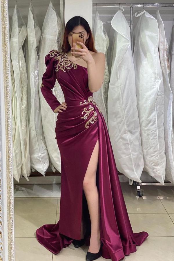Designer Abendkleider Mit Ärmel | Abiballkleider Lang Günstig