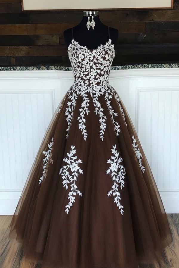Designer Abendkleider Lang Mit Spitze | Abendmoden Online Kaufen