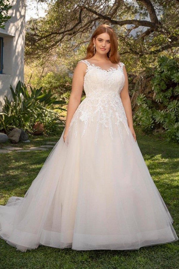 Elegante Hochzeitskleider Große Größe | Brautkleider Übergroße Online