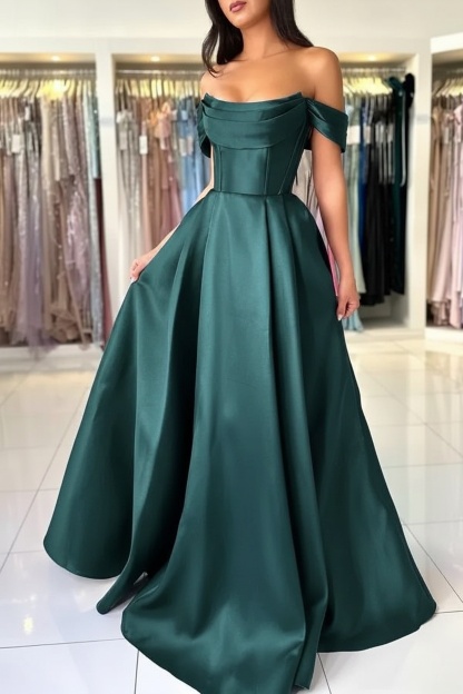 Simple Evening Dresses Long Cheap | Prom Dresses King Blue
