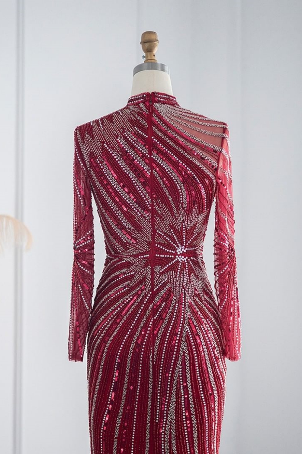 Gold Abendkleider Lang Glitzer | Abendmoden Abiballkleider mit Glitzer-babyonlinedressde